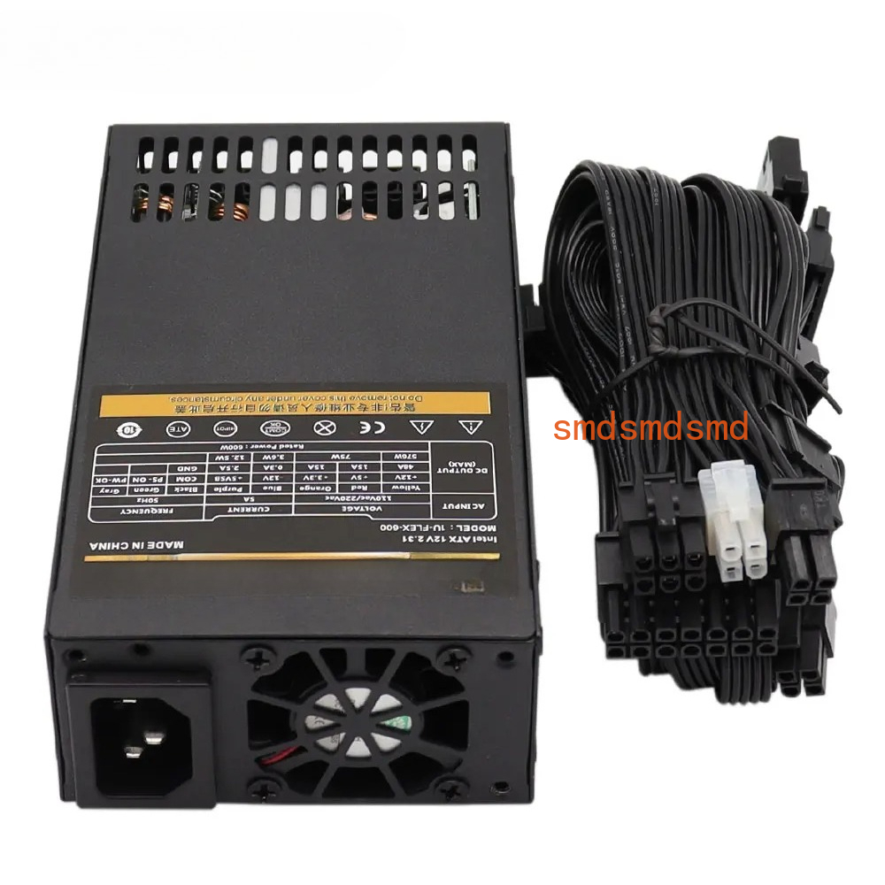 600W Modular Power Supply Smal - Flex Atx Power Supply 600W 1U ulasan dan harga