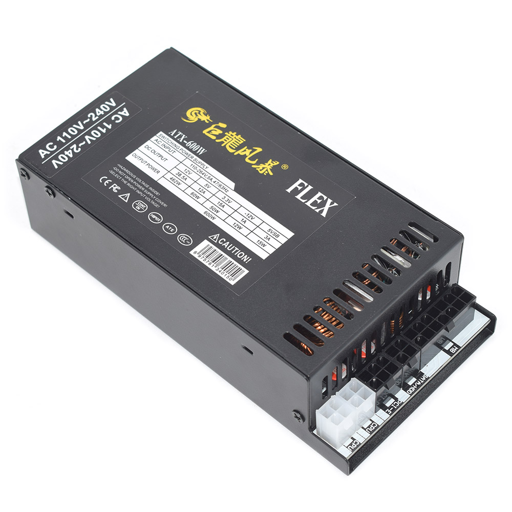 600W Full Modular 1U Flex ATX  - Flex Atx Power Supply 600W 1U ulasan dan harga